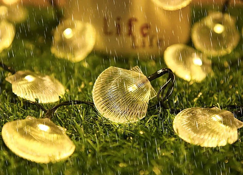 Sea Shell Crystal Shaped Led Fairy Light