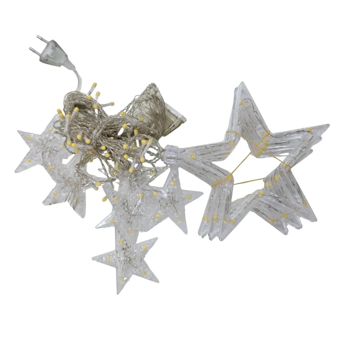 Star Curtain Lights | Warm White LED