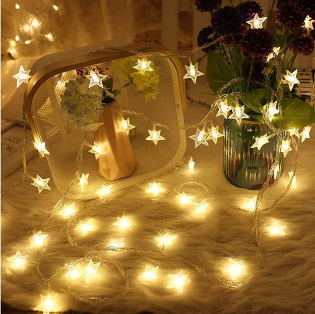 Star String Lights - Plug in type