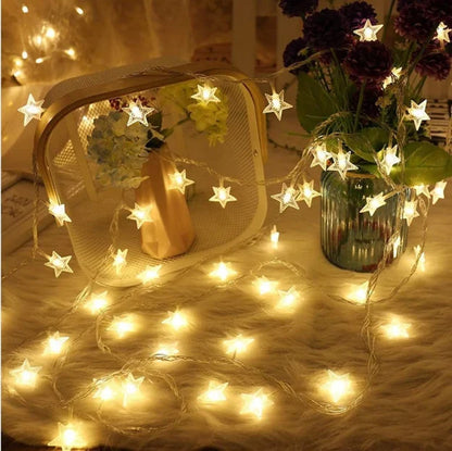 Star String Lights - Plug in type