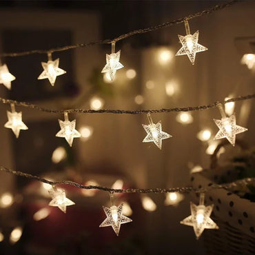 Star String Lights - Plug in type