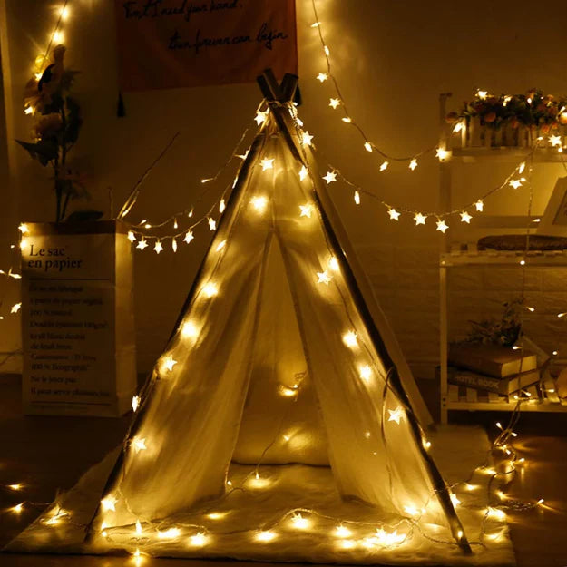 Star String Lights - Plug in type