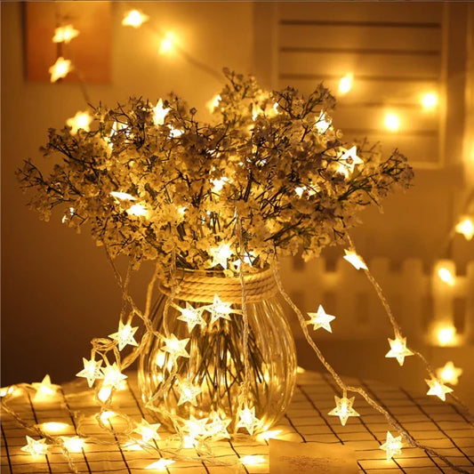 Star String Lights - Plug in type